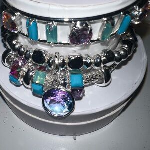 Bomb Party Spring 2024 Stack Bracelets- Delightful Moments
